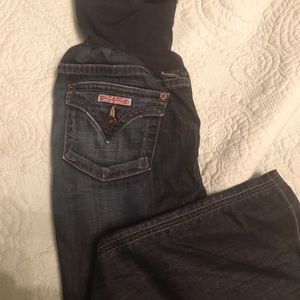 Hudson maternity bootcut jeans